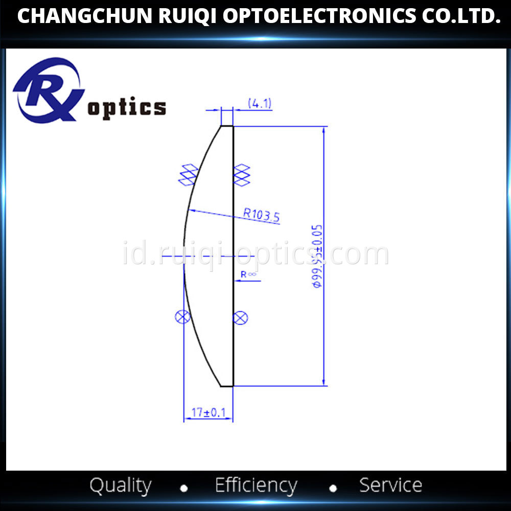 aspheric lens drawing